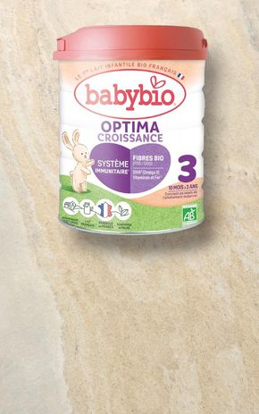 Optima 3 Croissance - Au lait de fermes françaises BIO - à partir de 10 mois