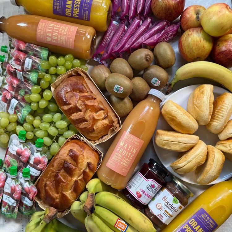 Le Panier Petit Déjeuner - 10 personnes