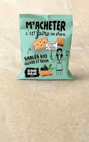 Les Sablés olives et thym "Ramdam"
