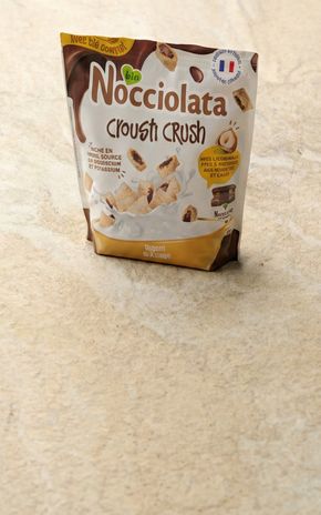 Les Céréales fourrées pâte à tartiner aux noisette et cacao BIO