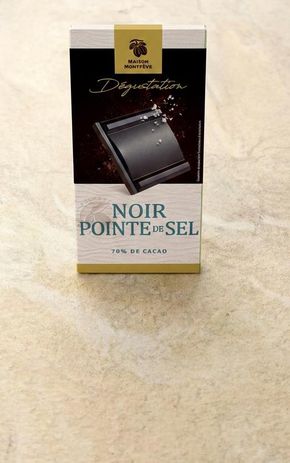 Le Chocolat noir 70% au sel marin