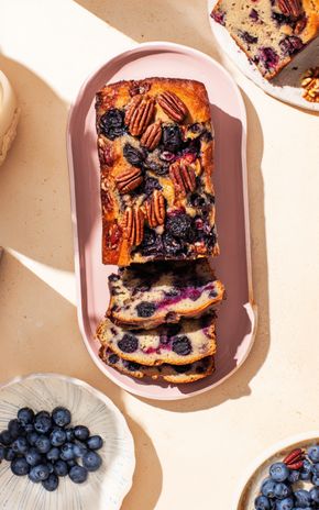 Le Banana Bread aux myrtilles 🇨🇦