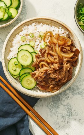 Le Gyudon Japonais au Porc