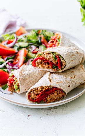 Les Wraps de Thon à la harissa