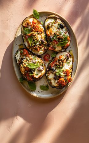 Les Aubergines farcies