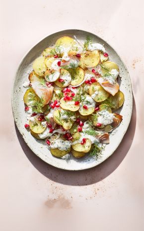 La Salade de pommes de terre et haddock