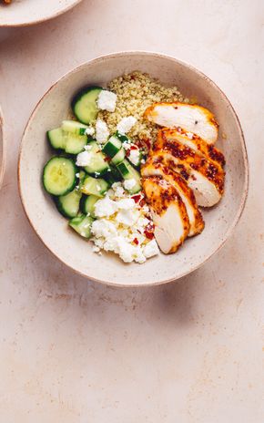 Le Bowl Poulet Hot Honey & Cottage