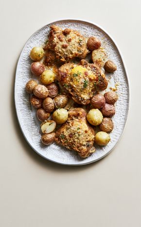 Le Poulet croustillant parmesan au AirFryer
