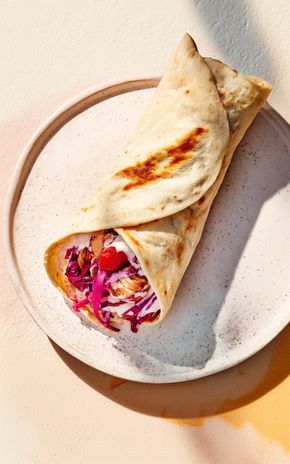 Les Wraps Poulet Shawarma