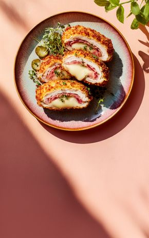 Le Cordon-bleu de poulet à la raclette