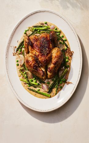 Le Coquelet Rôti à la poêle