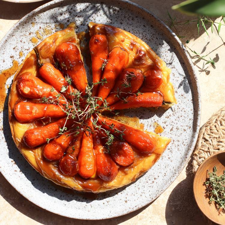 La Tarte Tatin aux carottes
