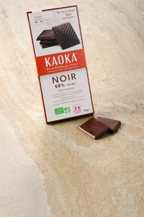 Le Chocolat noir 58% BIO