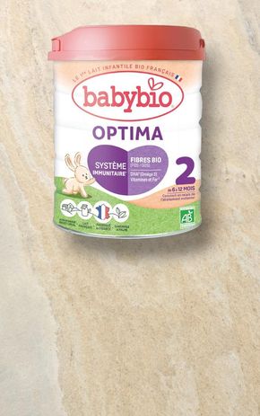 Optima 2 - Au lait de fermes françaises BIO - 6 à 12 mois