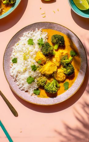 Le Curry de poisson express au brocoli