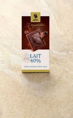 Le Chocolat au lait 40% Costa Rica