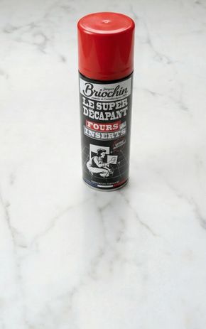 Le Nettoyant aérosol super décapant four et insert "Briochin"