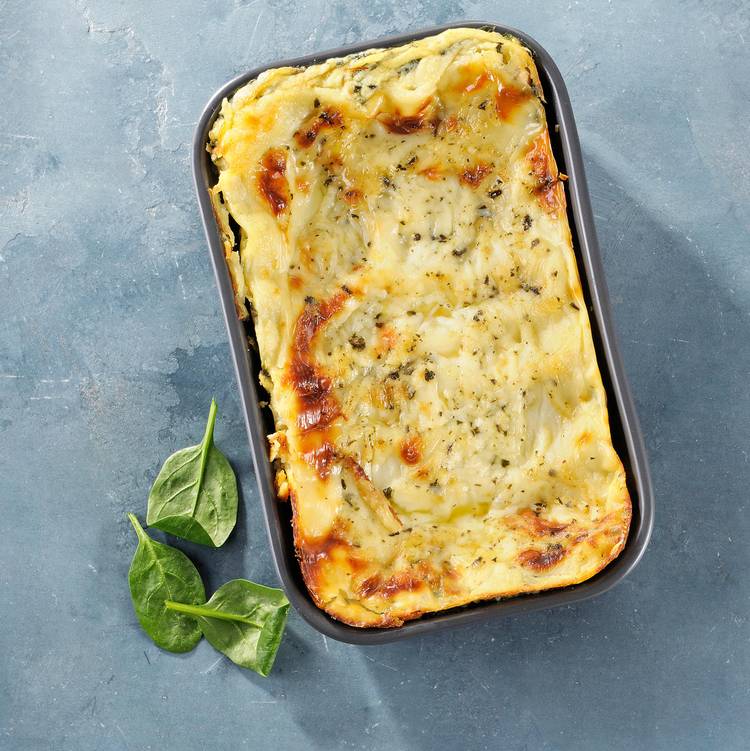 La Lasagne de saumon et légumes