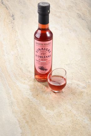 Le Vinaigre d'Orléans de vin rouge vieilli 12 mois "Martin Pouret"