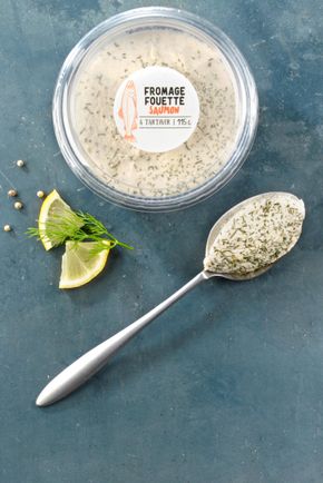 Le Fromage frais au saumon