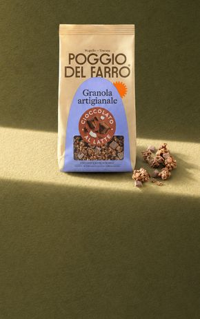 Le Granola artisanal au chocolat au lait "Poggio del Farro"