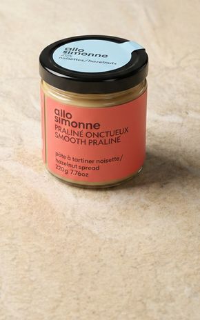 La Pâte à tartiner noisette praliné "Allo Simonne"