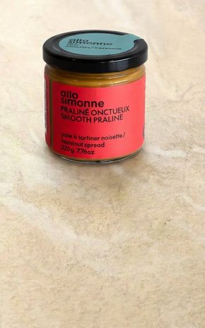 La Pâte à tartiner noisette praliné "Allo Simonne"