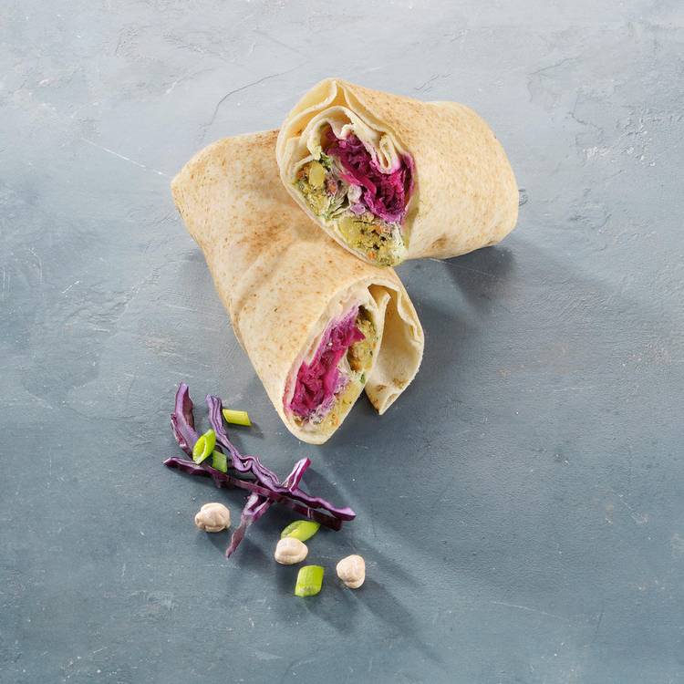 Les Wraps falafel