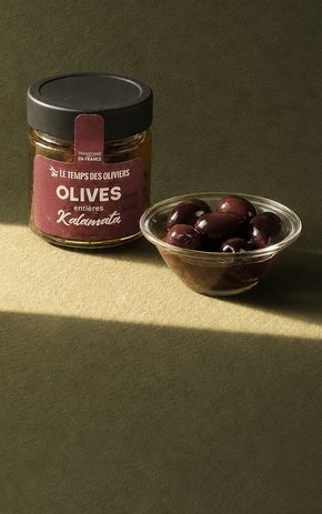 Les Olives Kalamata entières BIO
