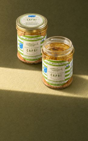 Les Filets de thon MSC à l'huile d'olive "Capri"