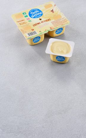 Les Crèmes dessert à la vanille BIO