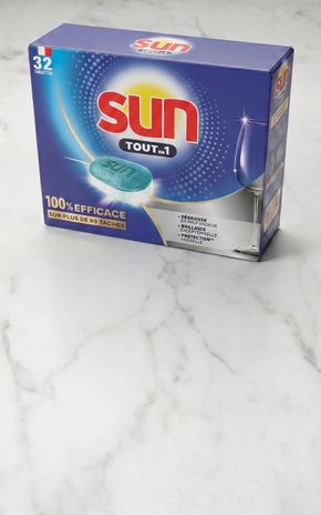 Les Tablettes lave-vaisselle "Sun"
