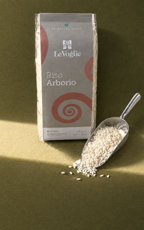 Le Riz arborio pour risotto "Le Voglie"