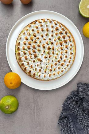 La Tarte au citron meringuée