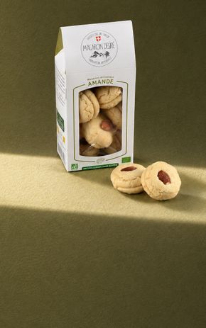 Les Macarons artisanaux amande BIO et sans gluten