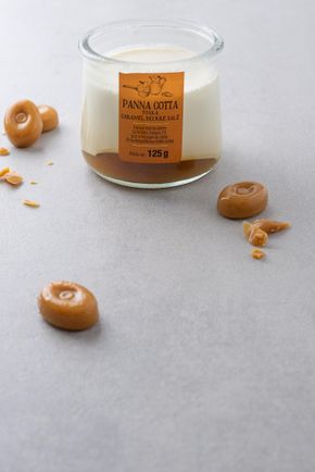 La Panna Cotta tonka et caramel beurre salé