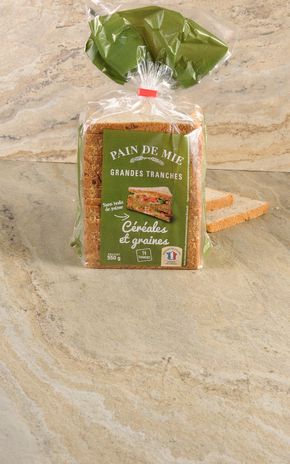 Le Pain de mie aux céréales