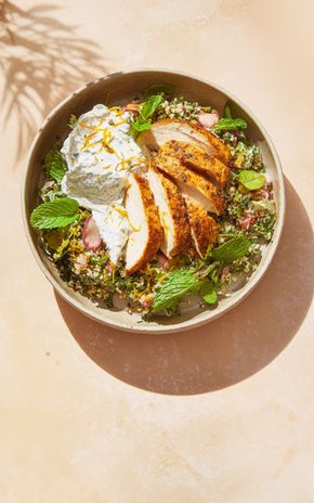 Le Bowl Poulet Snacké & Crème de Feta