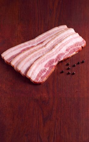 La Poitrine de porc cuite nature