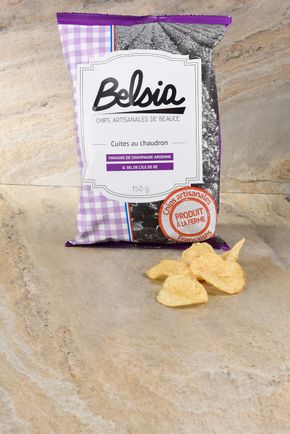 Les Chips au vinaigre de Champagne Ardennes