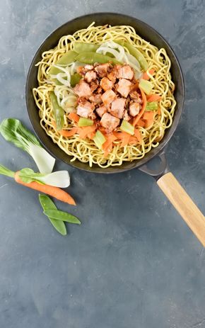 Le Yakisoba saumon