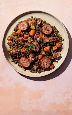 Les Saucisses lentilles