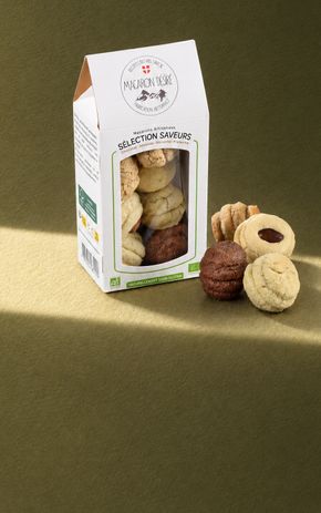 Les Macarons panachés BIO et sans gluten