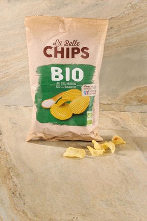 Les Chips ondulées BIO