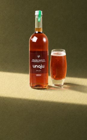 L'infusion fraise basilic BIO "Unaju"
