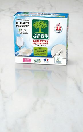 Les Tablettes lave-vaisselle "Arbre vert"