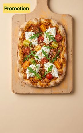 La Pinsa Burrata Pesto