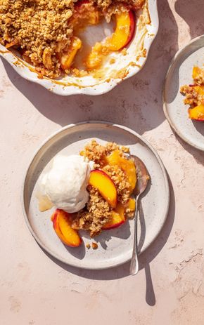 Le Crumble Aux Nectarines