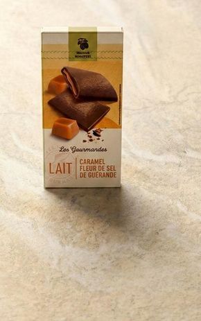 Le Chocolat au lait caramel et fleur de sel