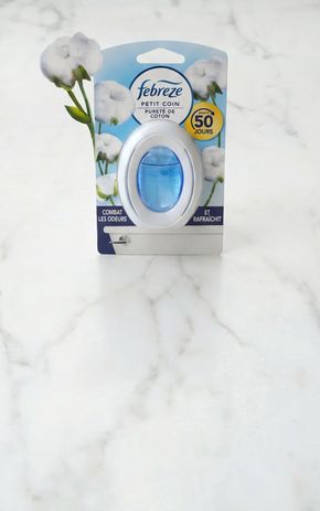 Le Désodorisant petit coin au coton "Febreze"